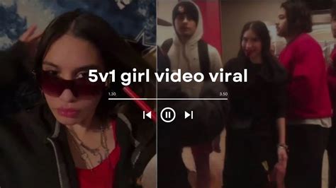 5v1 girl video|@lleahpresley 